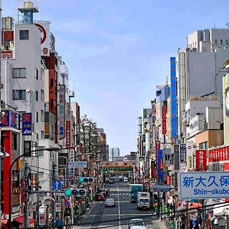 新宿市中心jr线新大久保三分钟紧邻韩国街免费wi-Fi Tokio Buitenkant foto